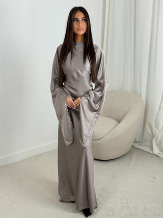 DRESS ILYANA TAUPE
