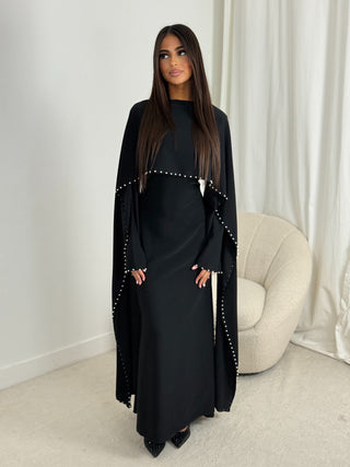 DRESS PERLÉE NOIR