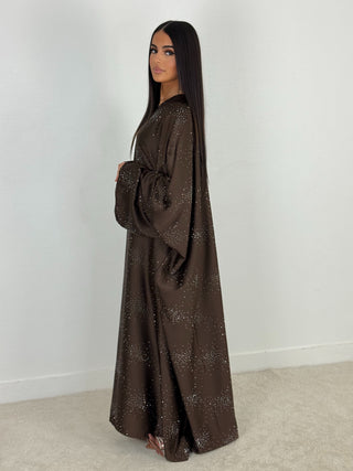 ROBE ÉTOILE MARRON